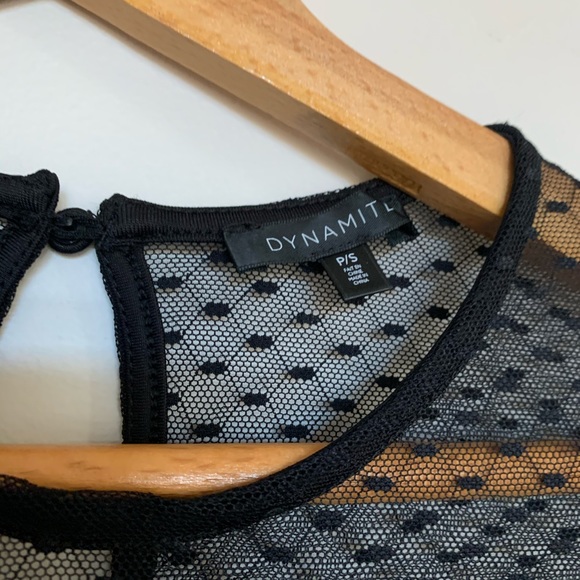 Dynamite Mesh Bodysuit - Picture 3 of 4